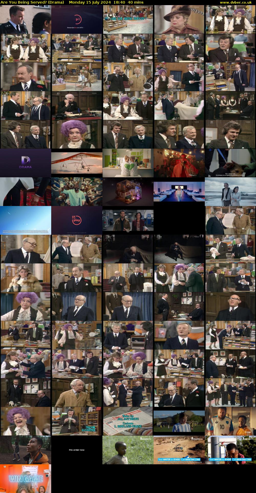 Are You Being Served? (Drama) Monday 15 July 2024 18:40 - 19:20