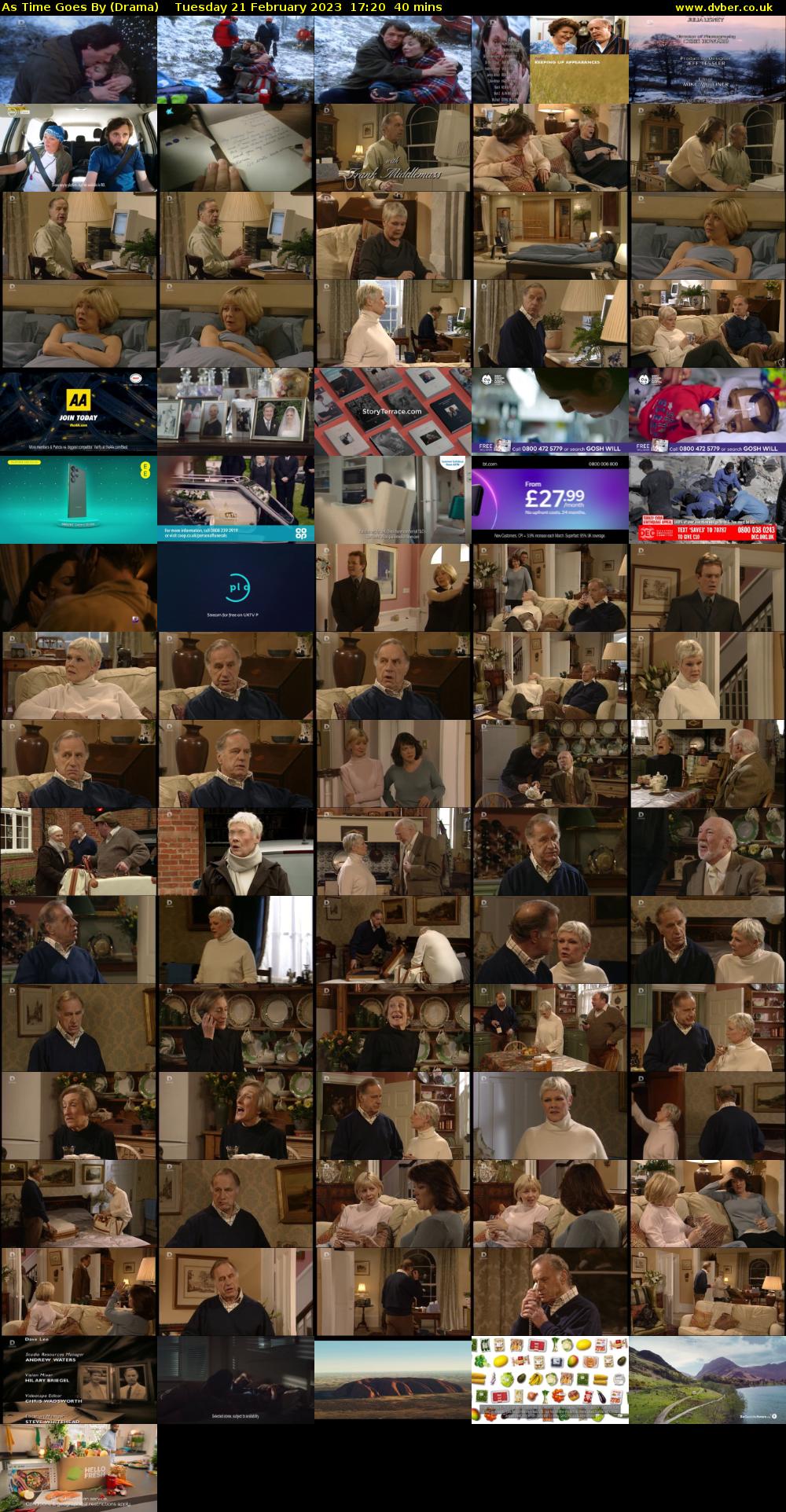 As Time Goes By (Drama) Tuesday 21 February 2023 17:20 - 18:00