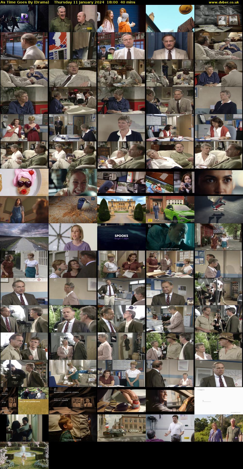 As Time Goes By (Drama) Thursday 11 January 2024 18:00 - 18:40