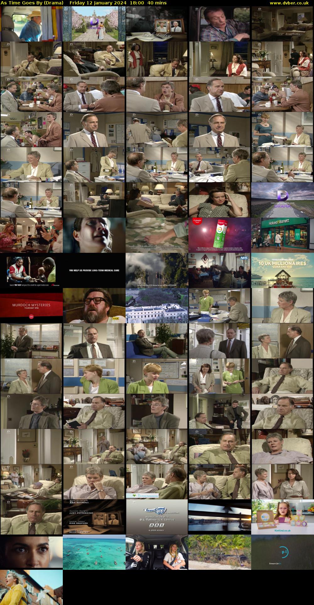 As Time Goes By (Drama) Friday 12 January 2024 18:00 - 18:40