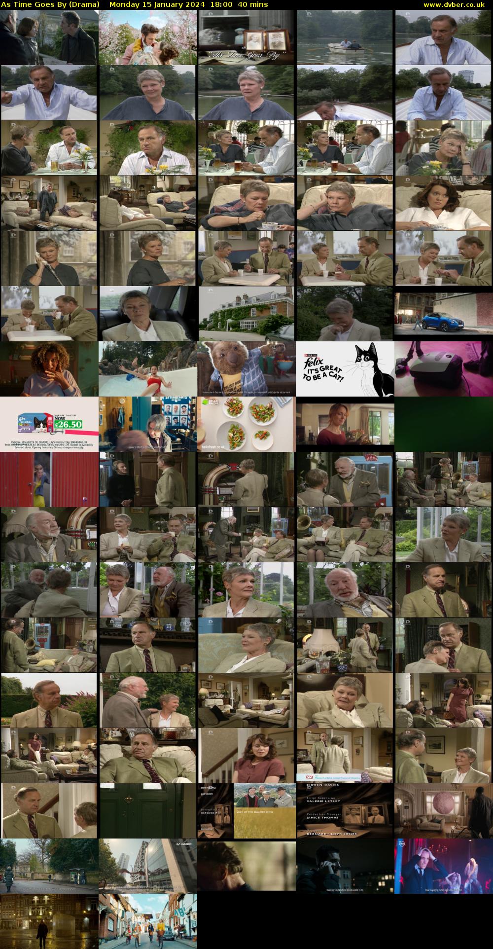 As Time Goes By (Drama) Monday 15 January 2024 18:00 - 18:40
