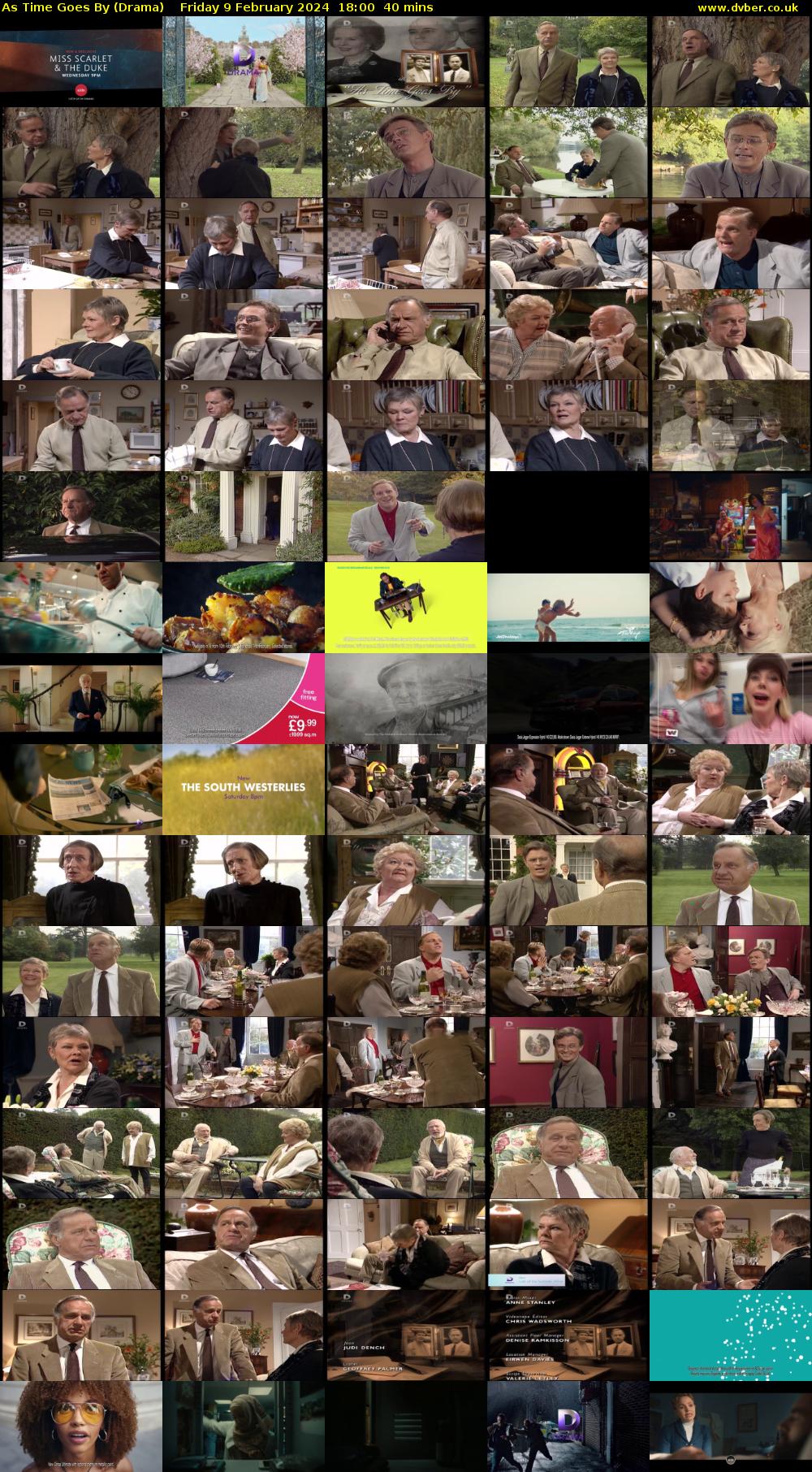 As Time Goes By (Drama) Friday 9 February 2024 18:00 - 18:40