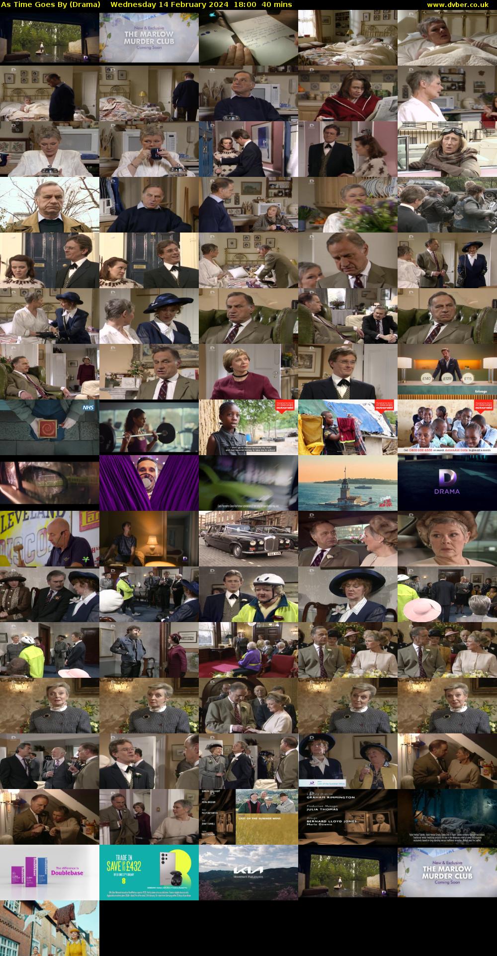 As Time Goes By (Drama) Wednesday 14 February 2024 18:00 - 18:40