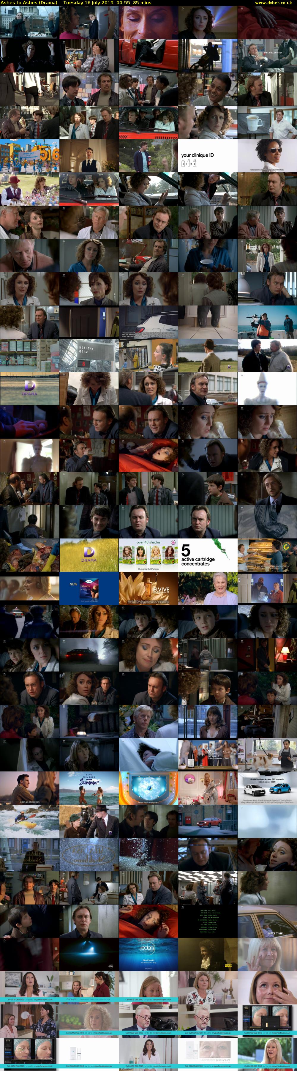 Ashes to Ashes (Drama) Tuesday 16 July 2019 00:55 - 02:20