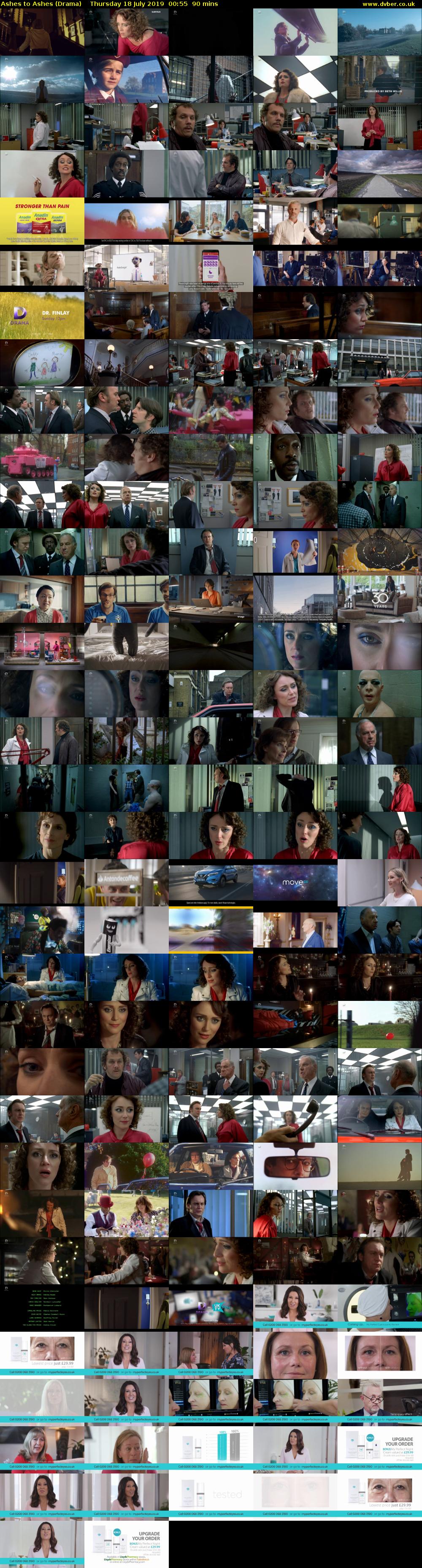 Ashes to Ashes (Drama) Thursday 18 July 2019 00:55 - 02:25