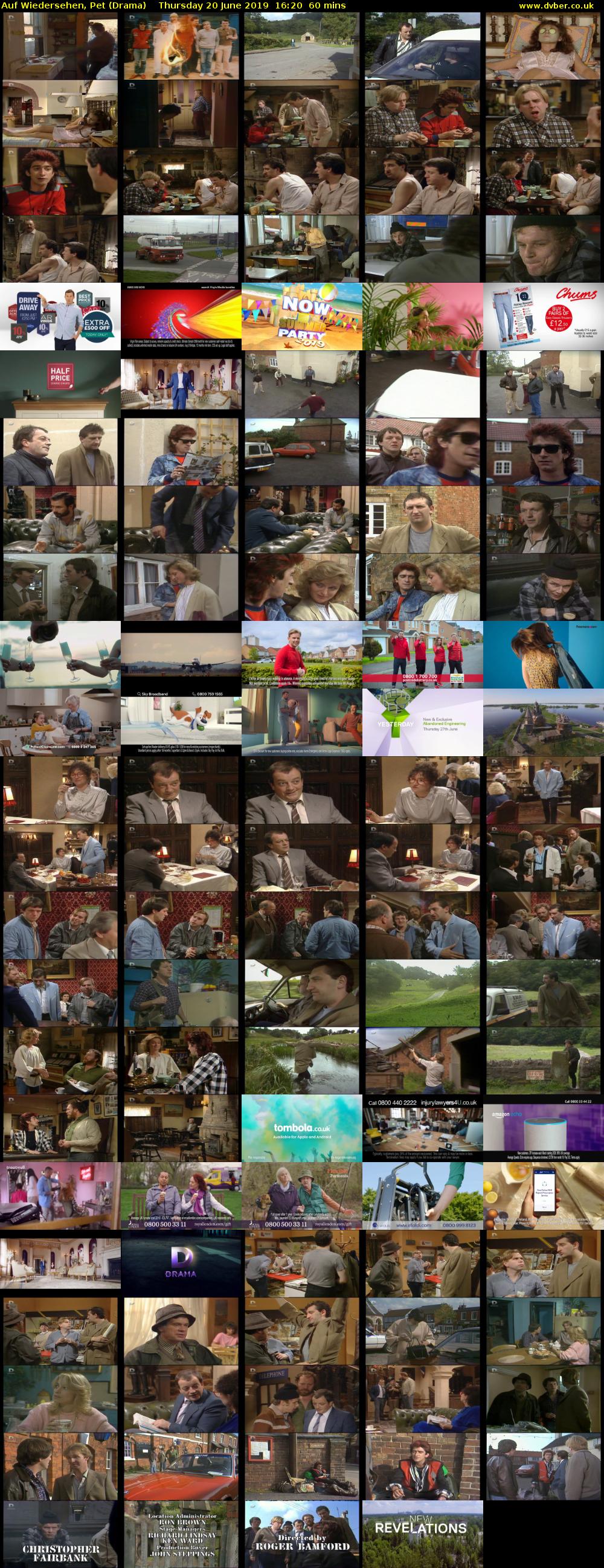 Auf Wiedersehen, Pet (Drama) Thursday 20 June 2019 16:20 - 17:20