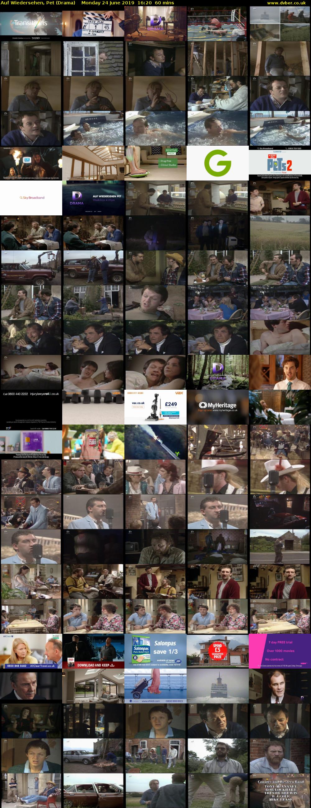 Auf Wiedersehen, Pet (Drama) Monday 24 June 2019 16:20 - 17:20