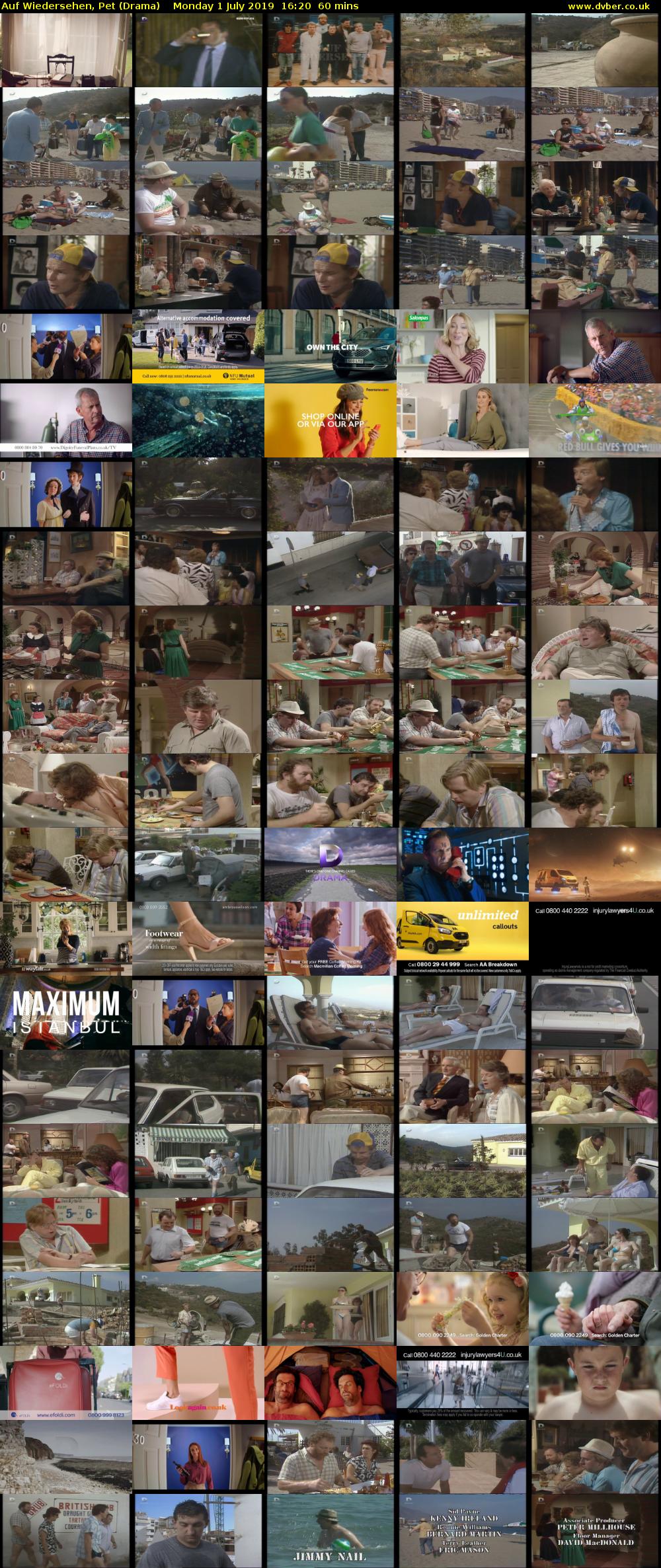 Auf Wiedersehen, Pet (Drama) Monday 1 July 2019 16:20 - 17:20