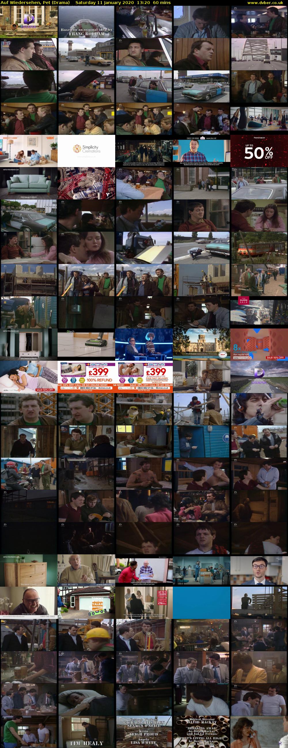 Auf Wiedersehen, Pet (Drama) Saturday 11 January 2020 13:20 - 14:20