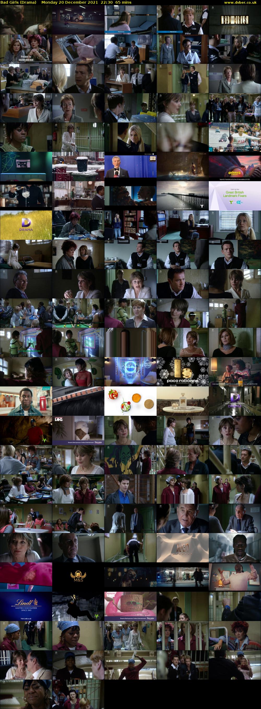 Bad Girls (Drama) Monday 20 December 2021 22:30 - 23:35
