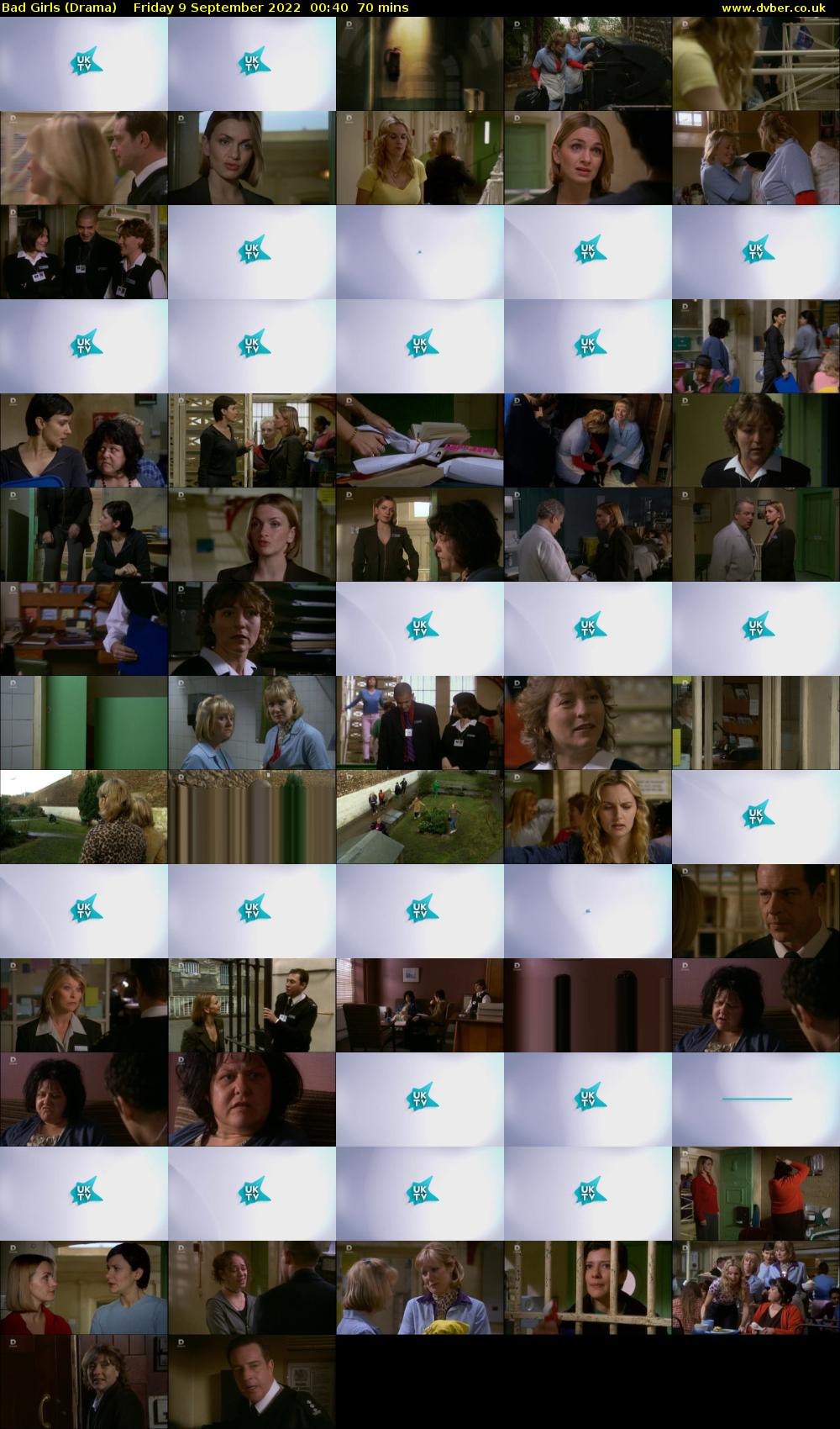 Bad Girls (Drama) Friday 9 September 2022 00:40 - 01:50