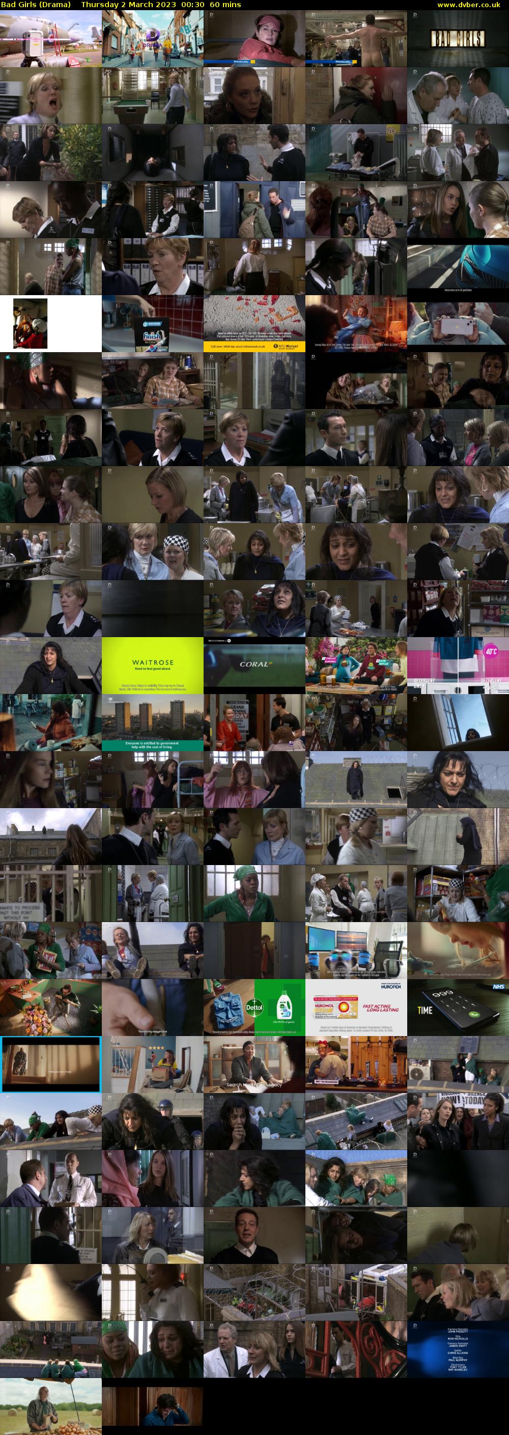 Bad Girls (Drama) Thursday 2 March 2023 00:30 - 01:30