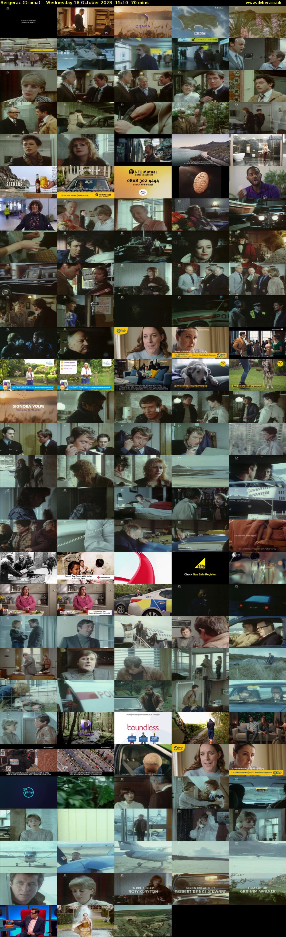 Bergerac (Drama) Wednesday 18 October 2023 15:10 - 16:20