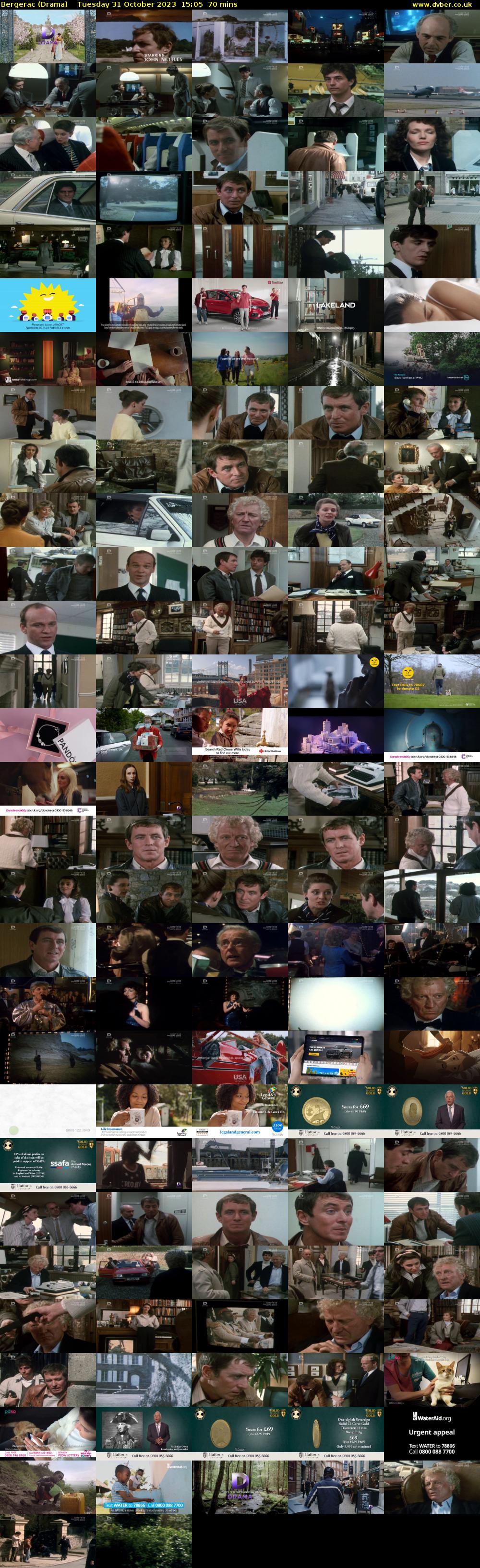 Bergerac (Drama) Tuesday 31 October 2023 15:05 - 16:15