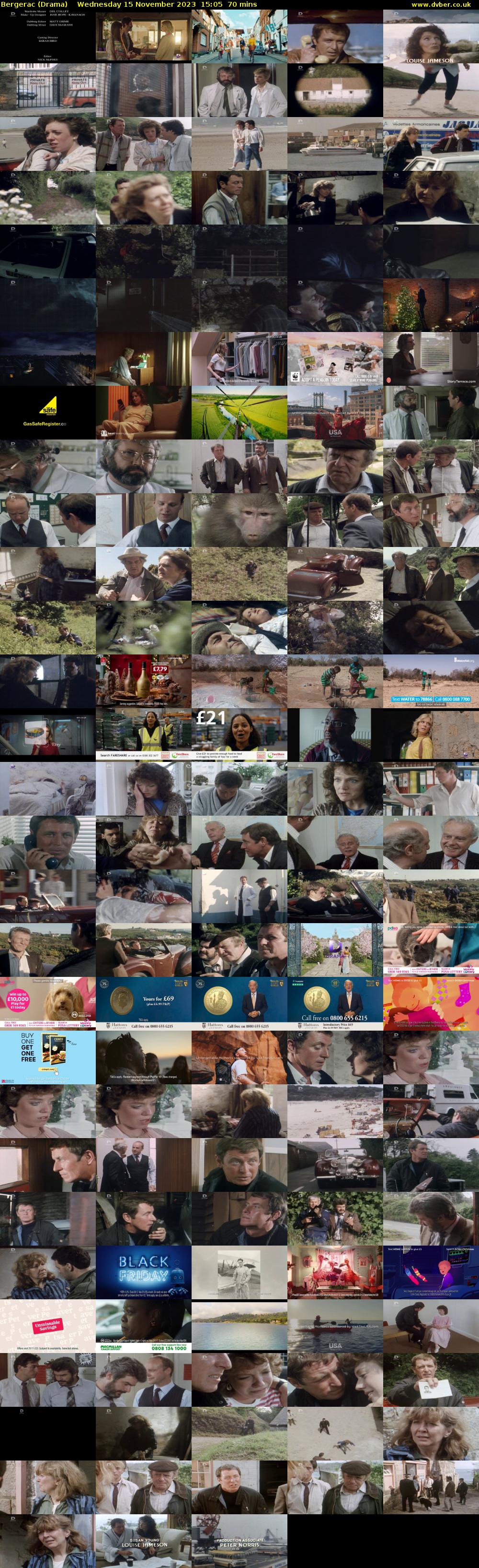 Bergerac (Drama) Wednesday 15 November 2023 15:05 - 16:15