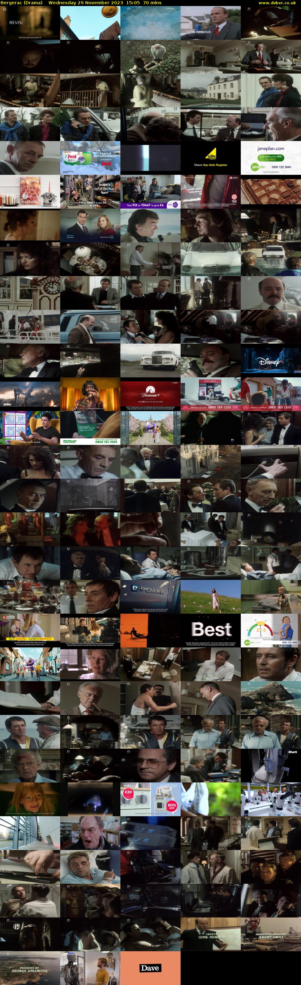 Bergerac (Drama) Wednesday 29 November 2023 15:05 - 16:15