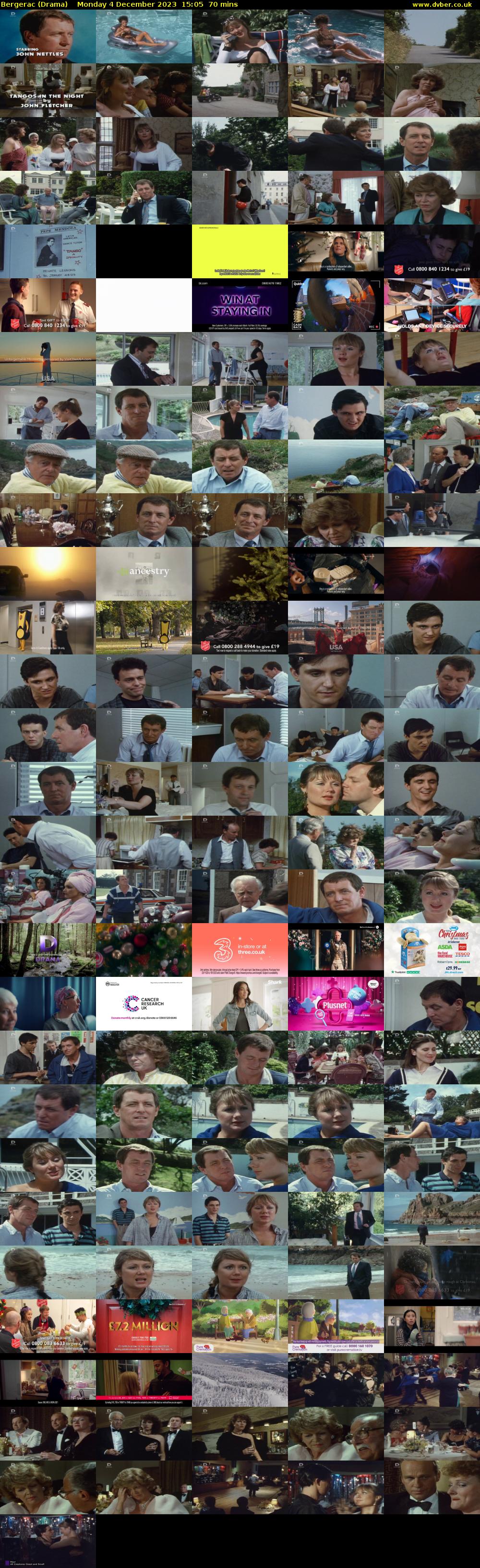 Bergerac (Drama) Monday 4 December 2023 15:05 - 16:15
