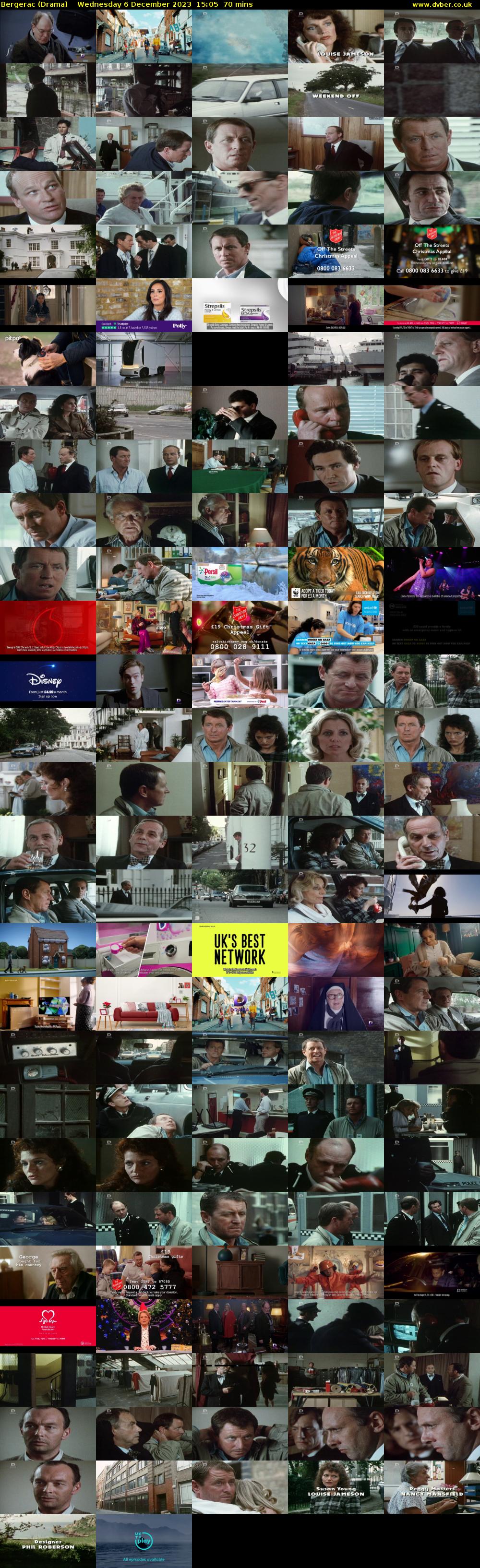 Bergerac (Drama) Wednesday 6 December 2023 15:05 - 16:15