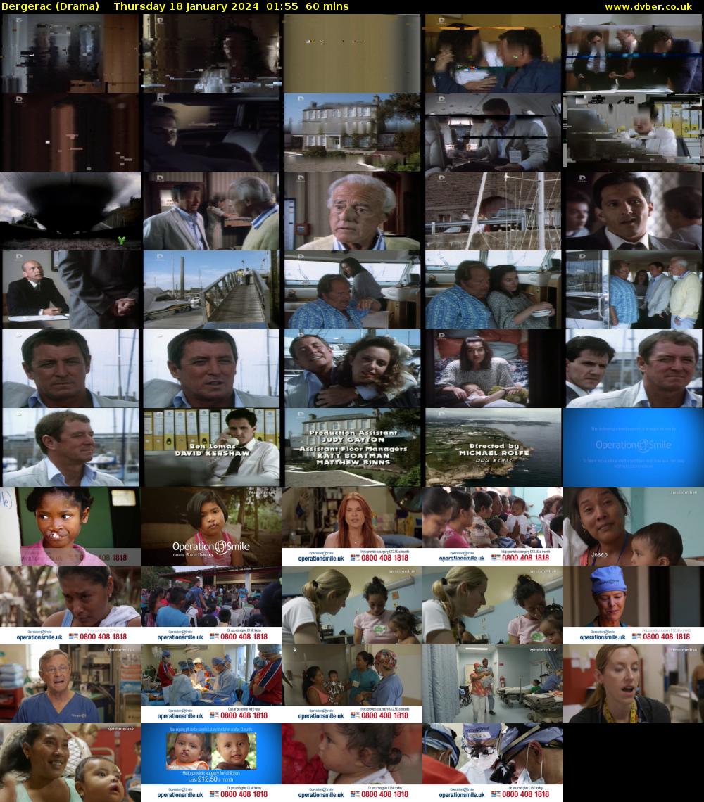 Bergerac (Drama) Thursday 18 January 2024 01:55 - 02:55