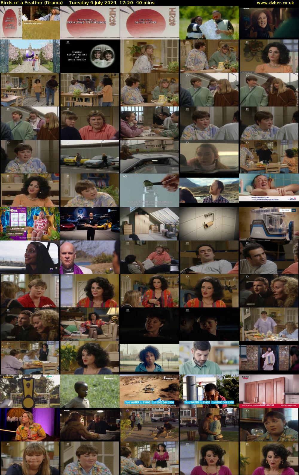 Birds of a Feather (Drama) Tuesday 9 July 2024 17:20 - 18:00
