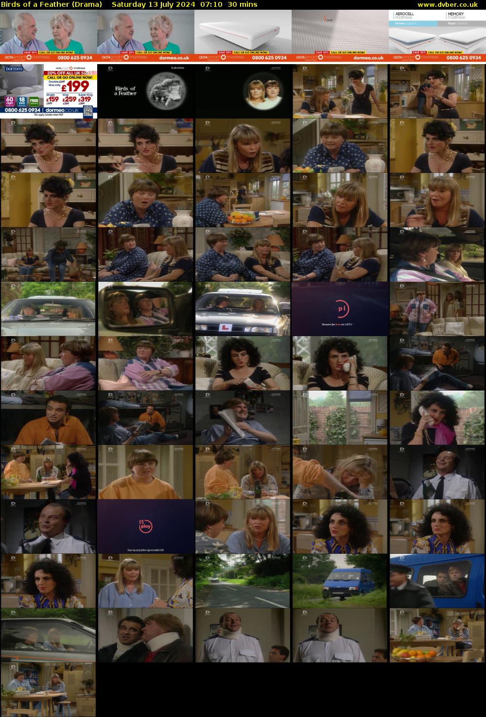 Birds of a Feather (Drama) Saturday 13 July 2024 07:10 - 07:40
