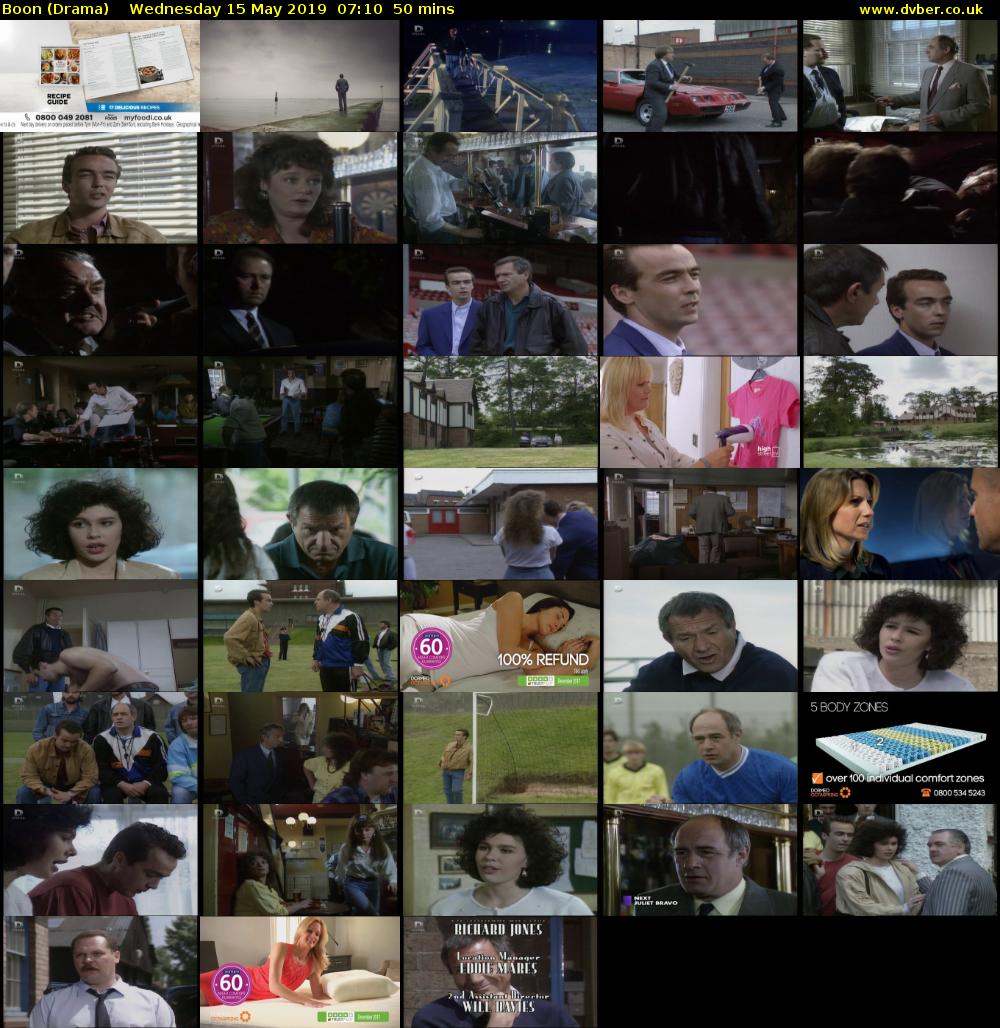 Boon (Drama) Wednesday 15 May 2019 07:10 - 08:00