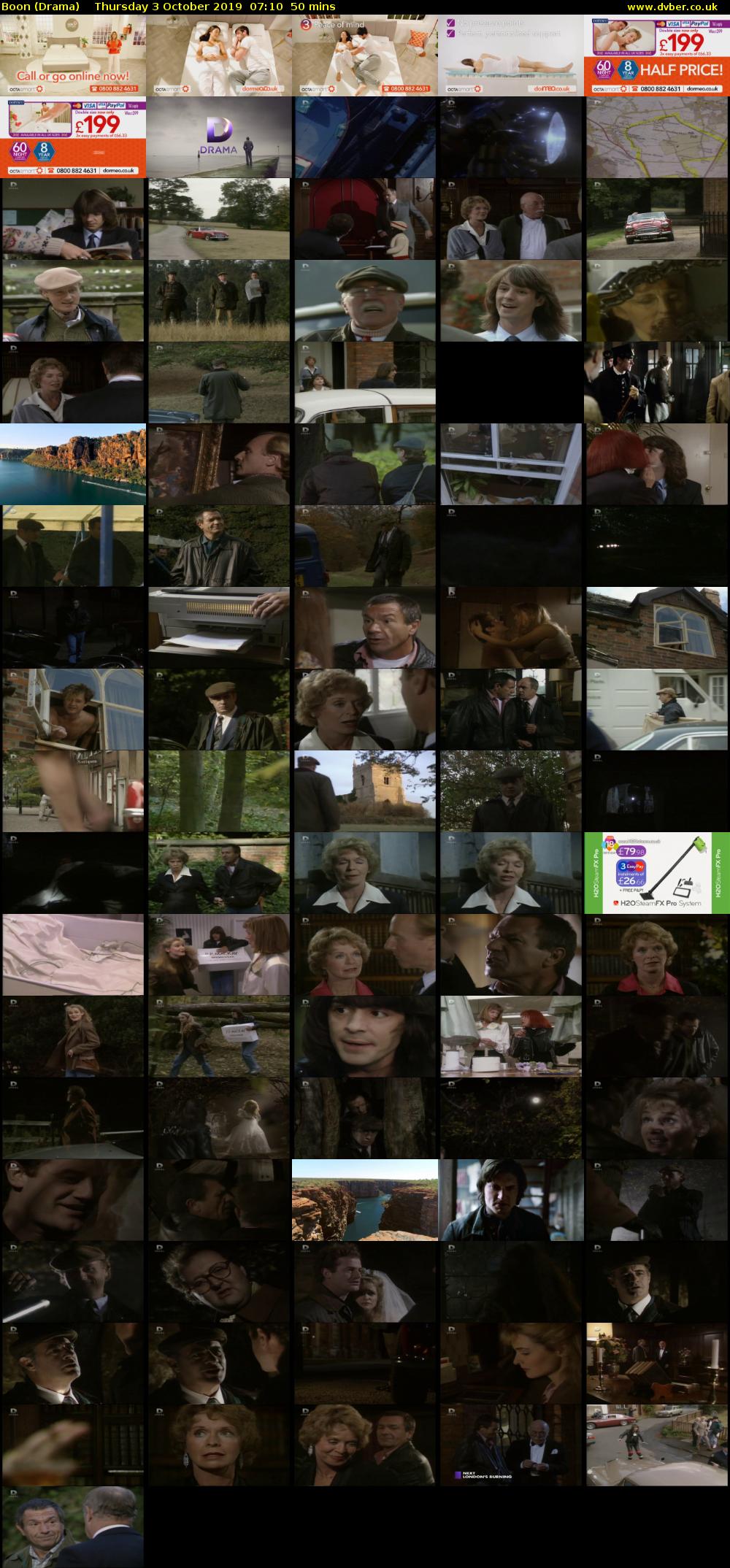 Boon (Drama) Thursday 3 October 2019 07:10 - 08:00