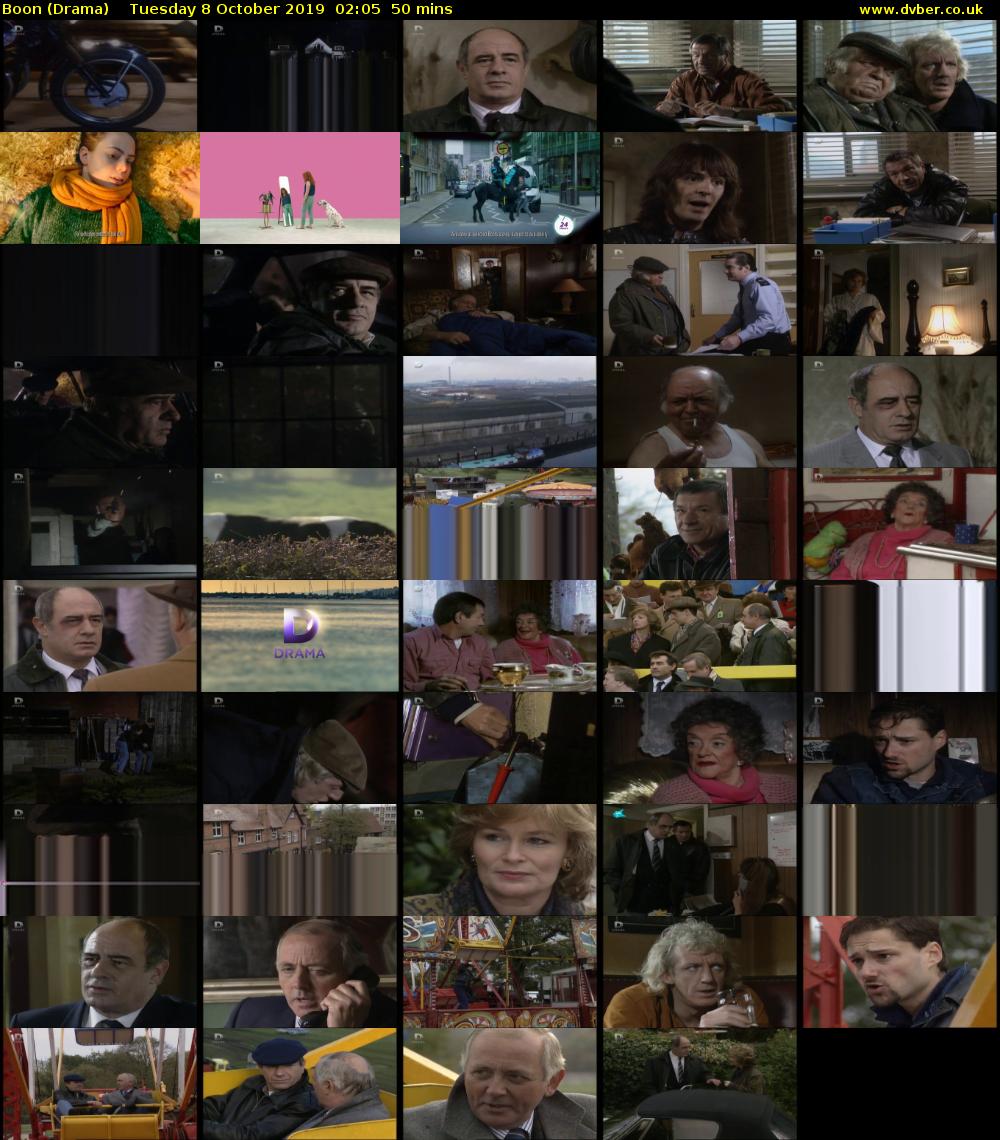 Boon (Drama) Tuesday 8 October 2019 02:05 - 02:55