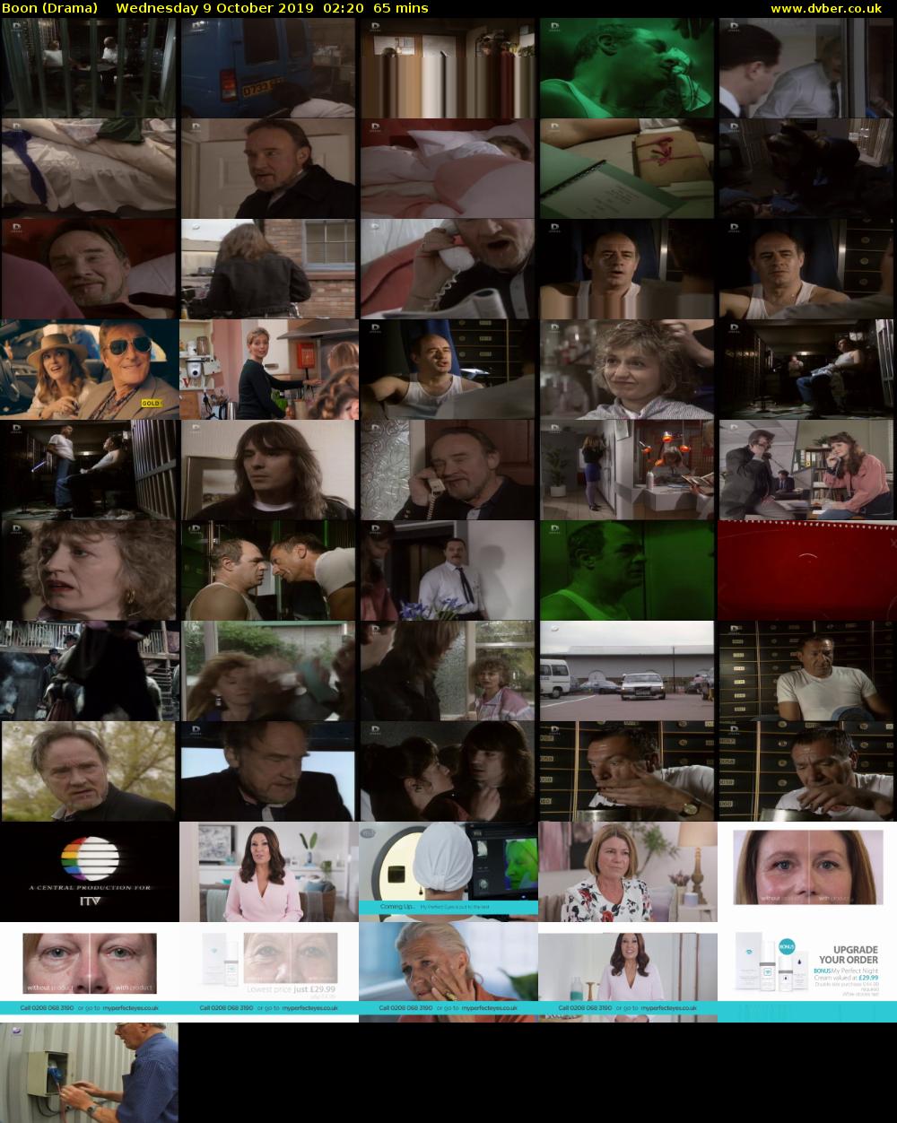 Boon (Drama) Wednesday 9 October 2019 02:20 - 03:25