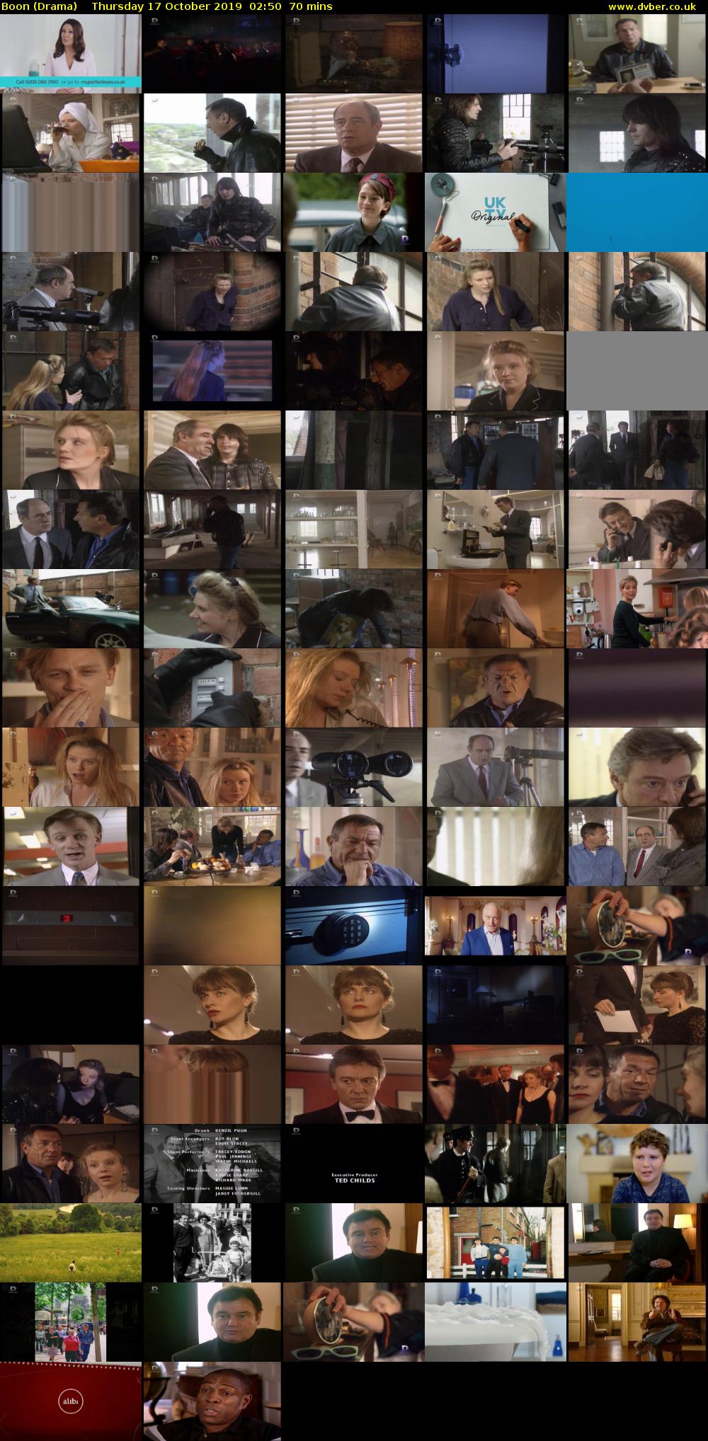 Boon (Drama) Thursday 17 October 2019 02:50 - 04:00