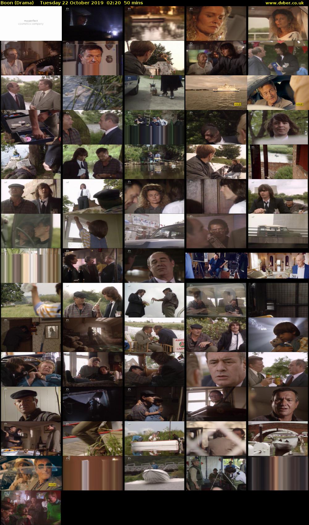 Boon (Drama) Tuesday 22 October 2019 02:20 - 03:10