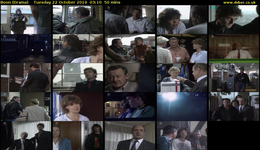 Boon (Drama) Tuesday 22 October 2019 03:10 - 04:00