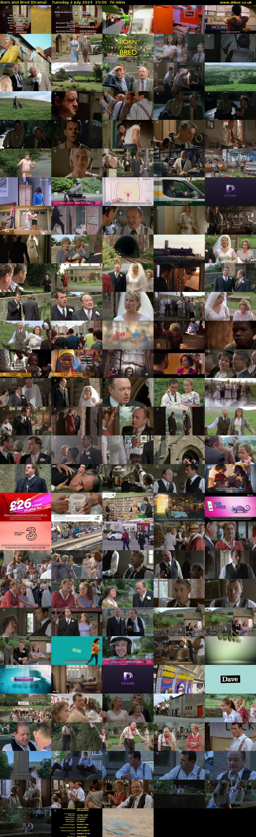 Born and Bred (Drama) Tuesday 2 July 2024 15:00 - 16:10
