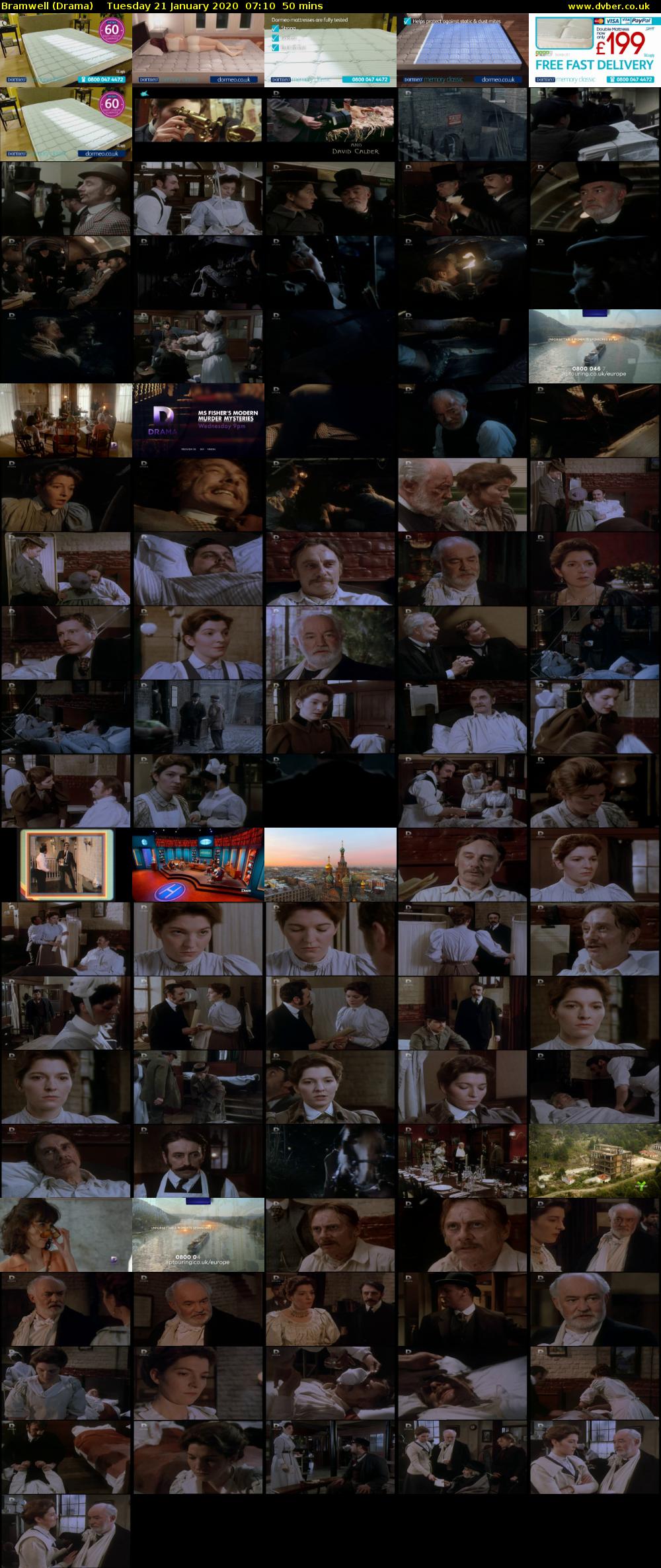Bramwell (Drama) Tuesday 21 January 2020 07:10 - 08:00
