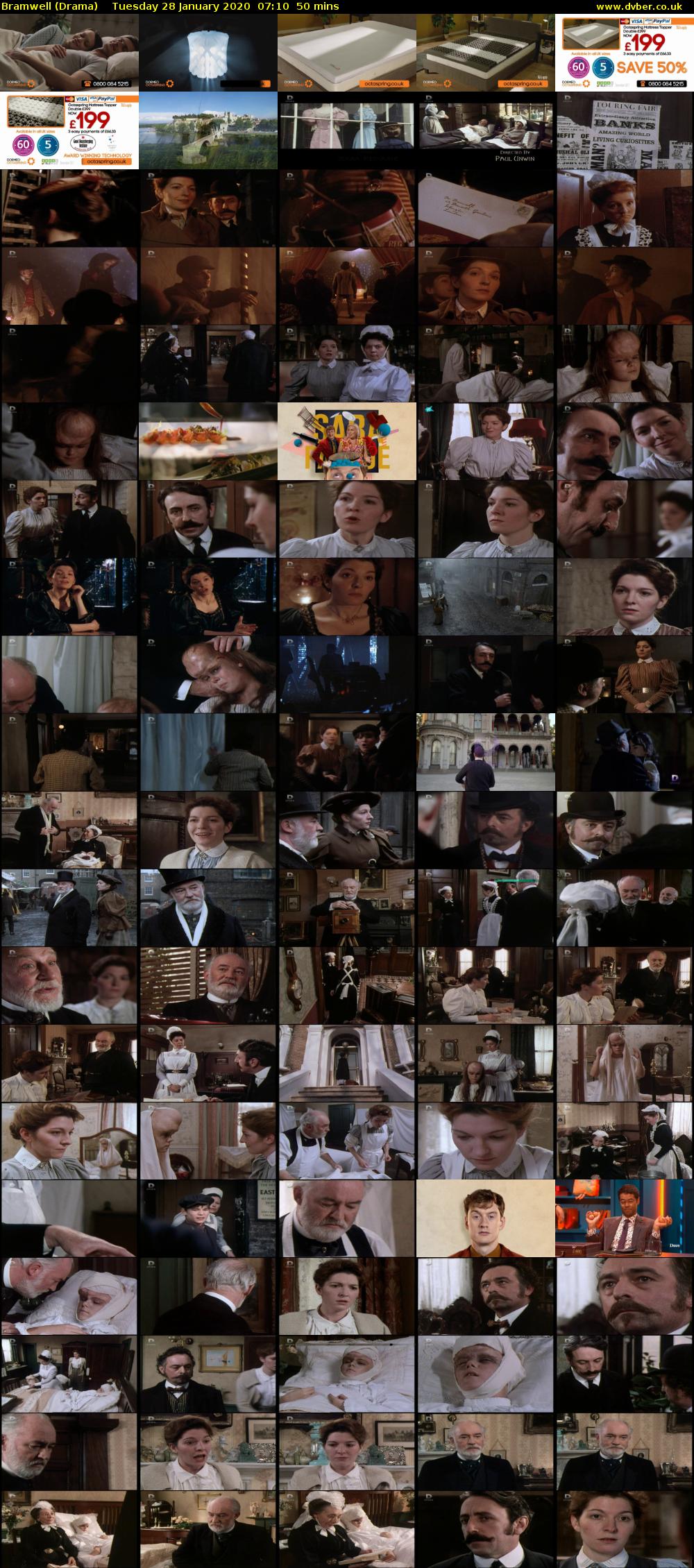 Bramwell (Drama) Tuesday 28 January 2020 07:10 - 08:00