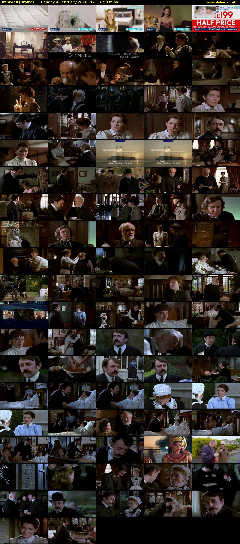 Bramwell (Drama) Tuesday 4 February 2020 07:10 - 08:00