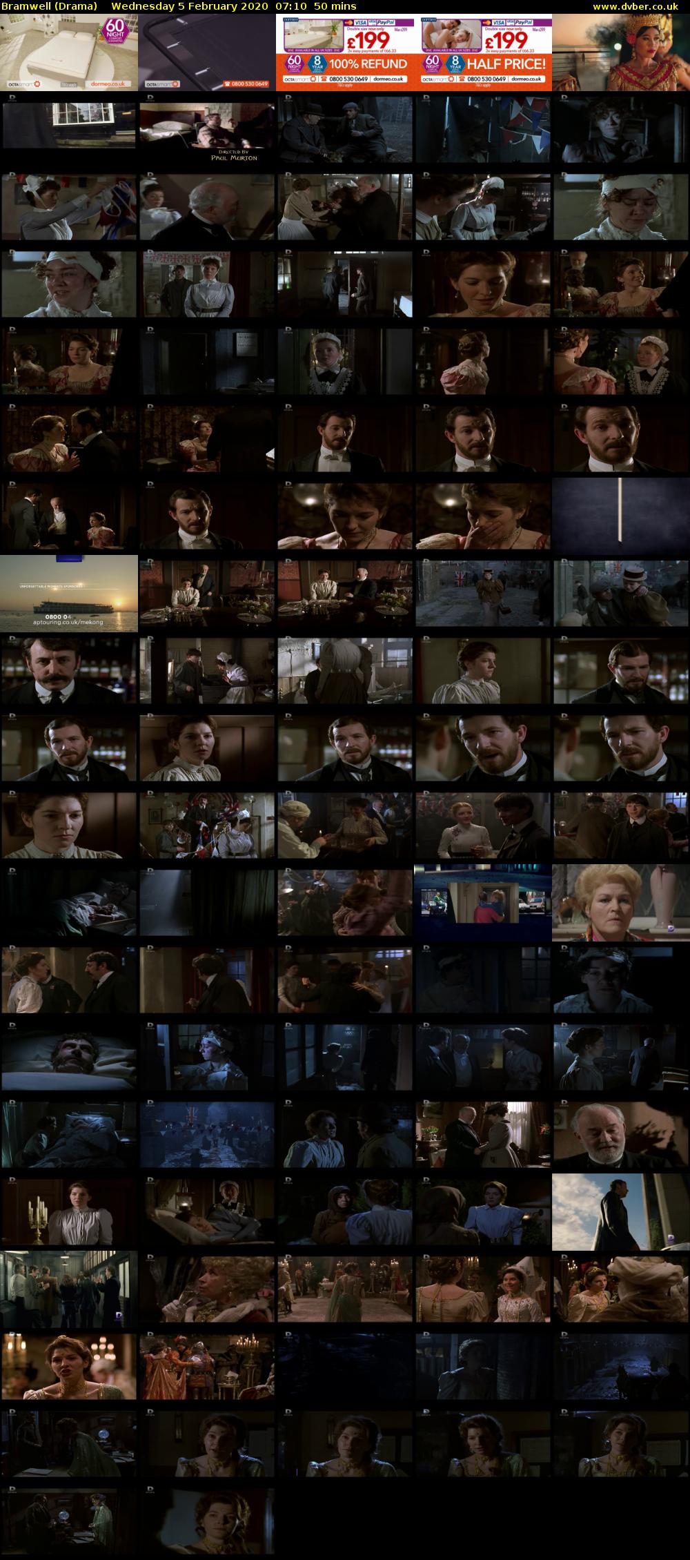 Bramwell (Drama) Wednesday 5 February 2020 07:10 - 08:00
