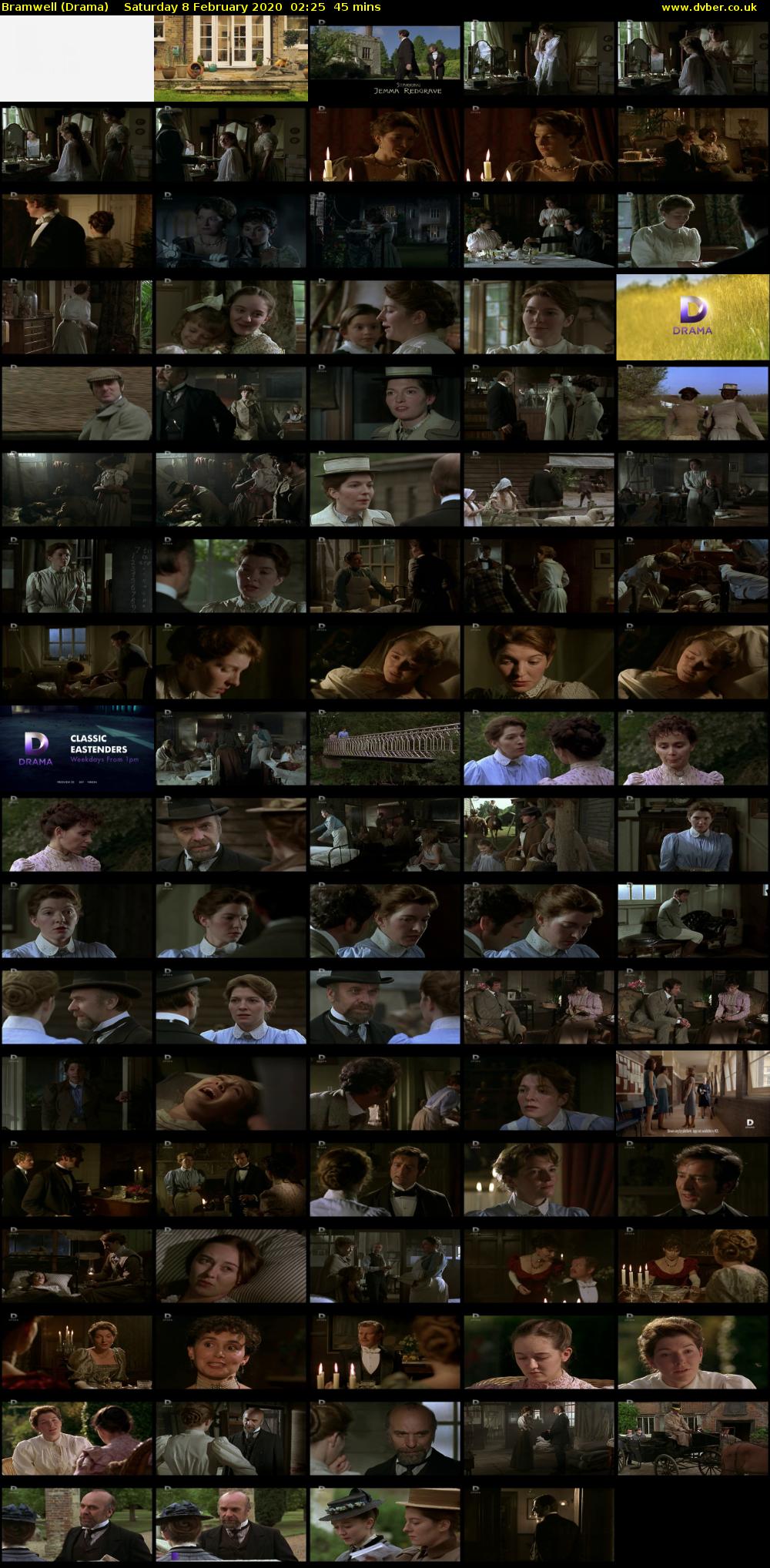 Bramwell (Drama) Saturday 8 February 2020 02:25 - 03:10