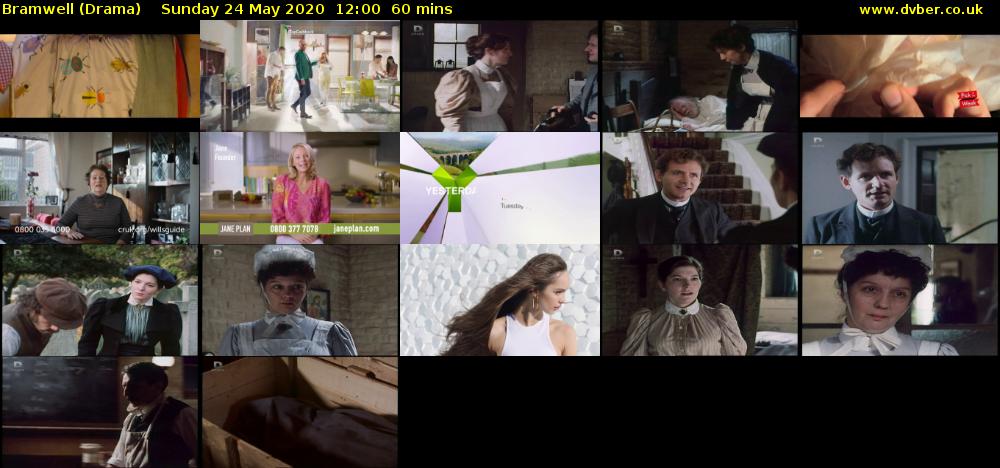 Bramwell (Drama) Sunday 24 May 2020 12:00 - 13:00