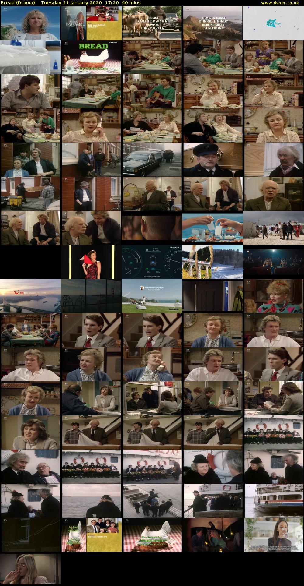 Bread (Drama) Tuesday 21 January 2020 17:20 - 18:00