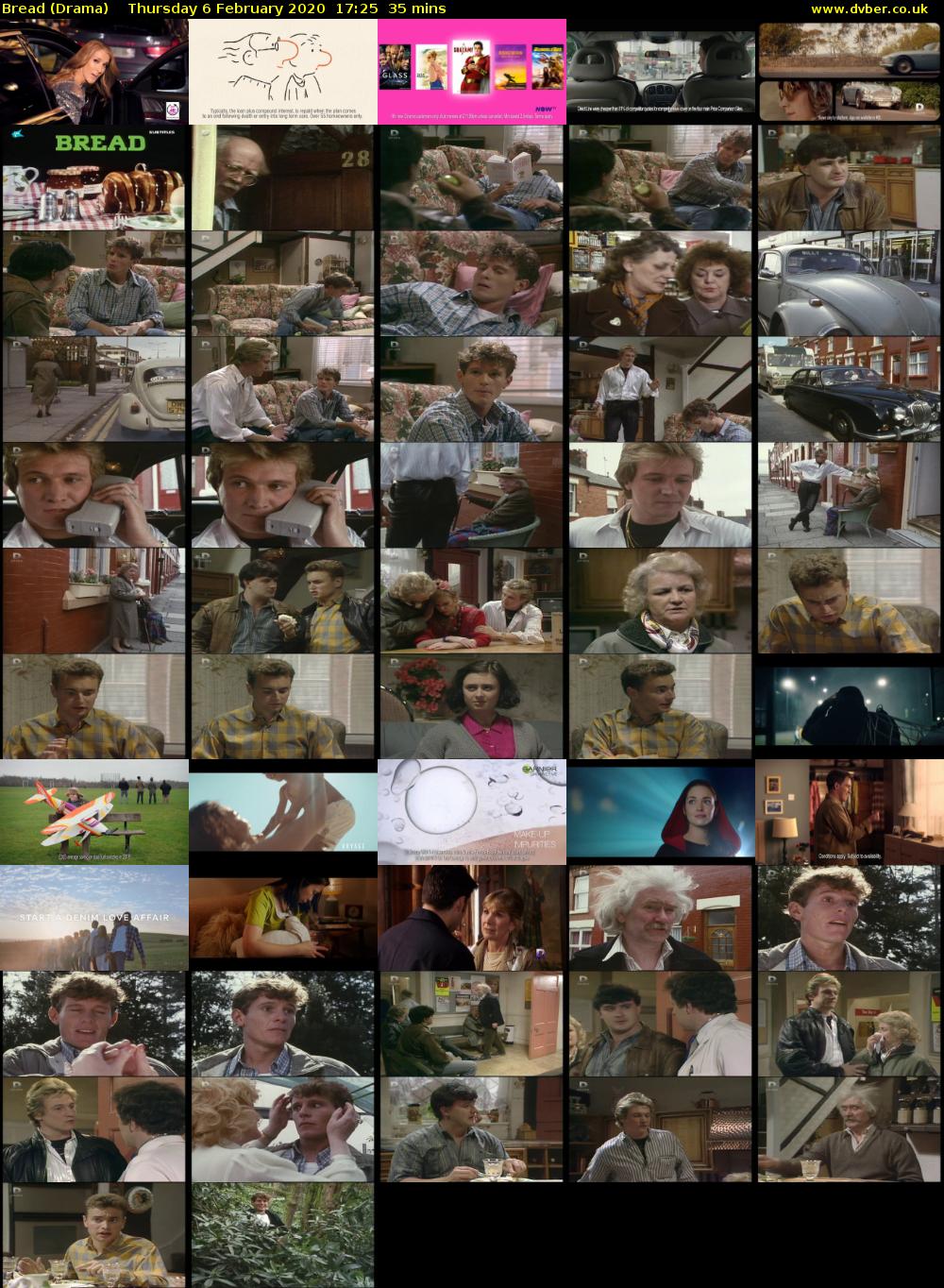 Bread (Drama) Thursday 6 February 2020 17:25 - 18:00