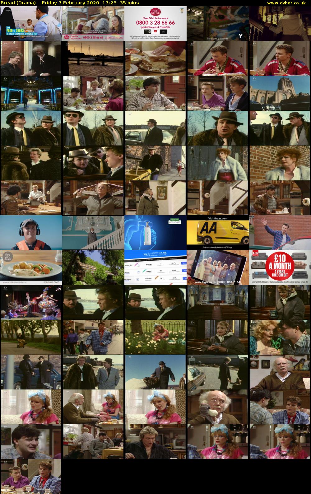 Bread (Drama) Friday 7 February 2020 17:25 - 18:00