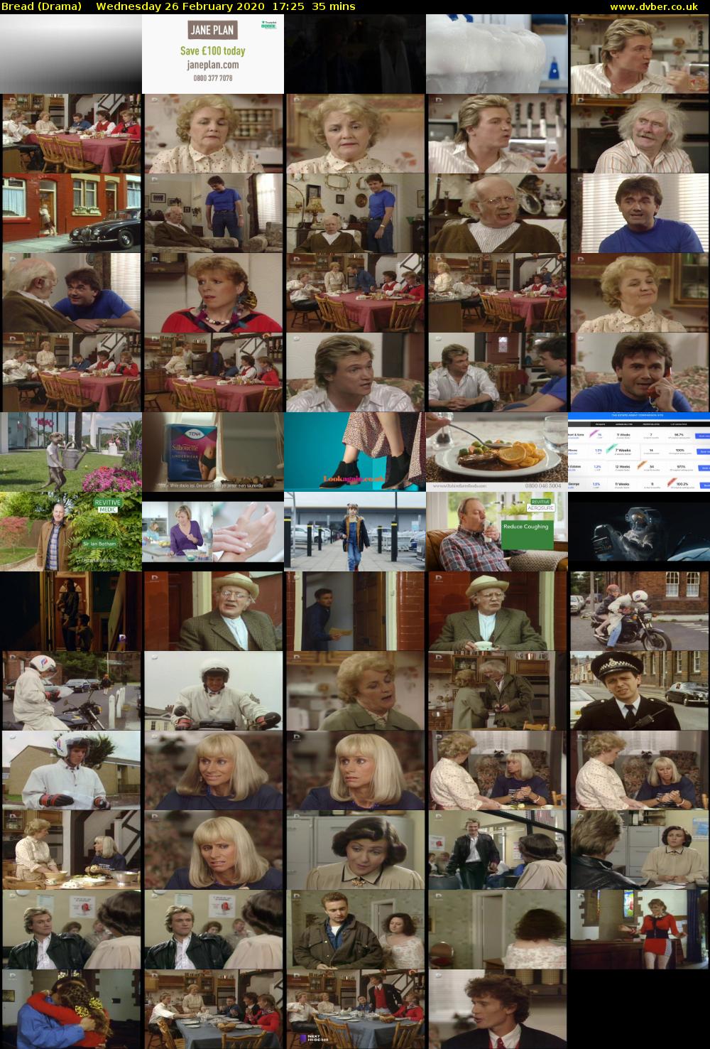Bread (Drama) Wednesday 26 February 2020 17:25 - 18:00