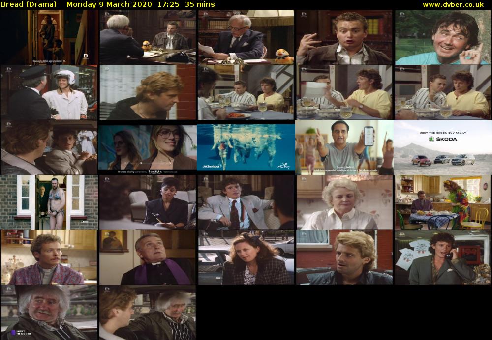 Bread (Drama) Monday 9 March 2020 17:25 - 18:00
