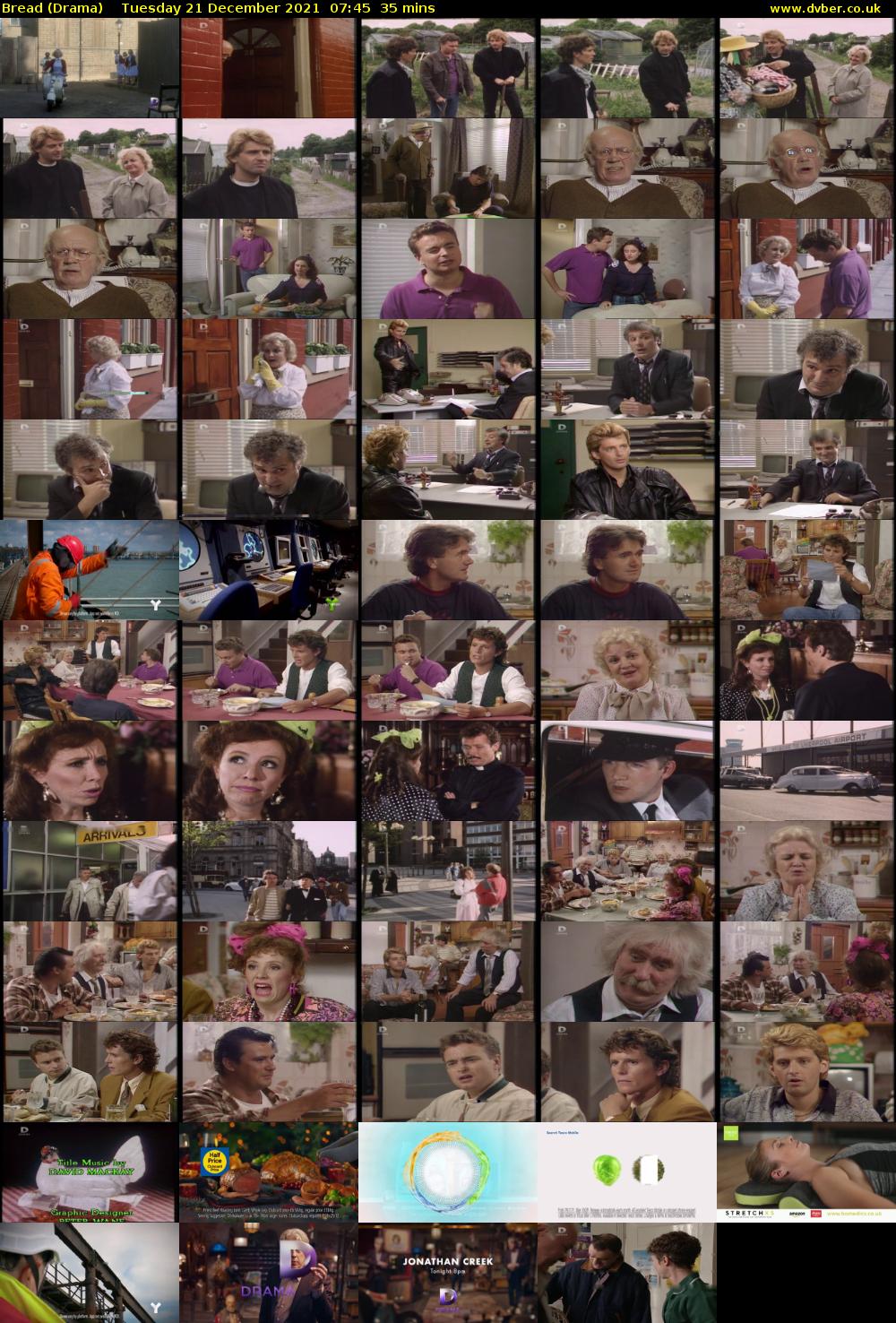 Bread (Drama) Tuesday 21 December 2021 07:45 - 08:20