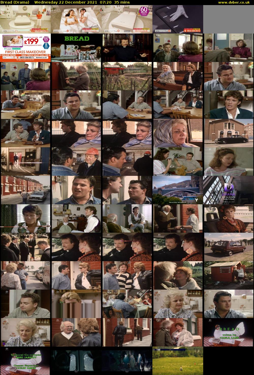 Bread (Drama) Wednesday 22 December 2021 07:20 - 07:55