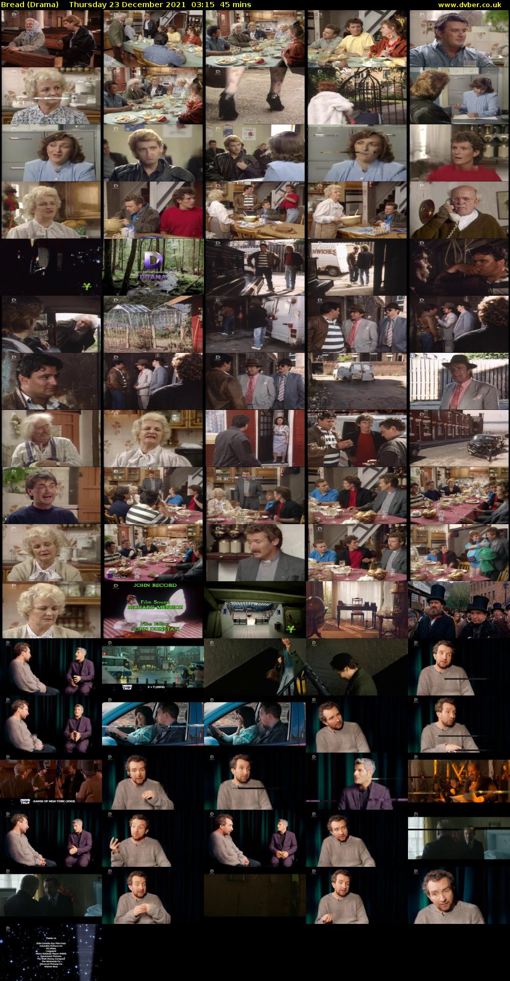 Bread (Drama) Thursday 23 December 2021 03:15 - 04:00