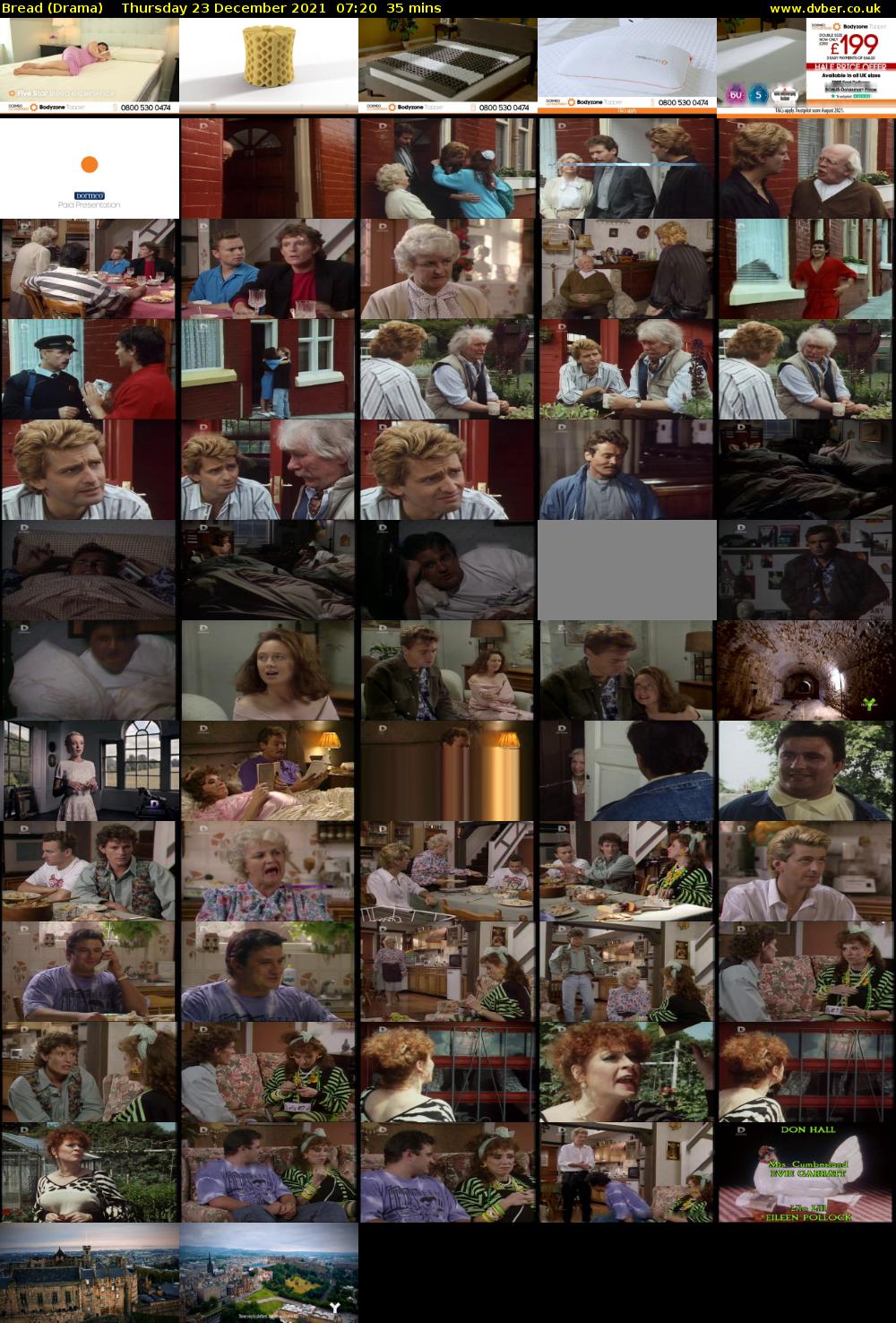 Bread (Drama) Thursday 23 December 2021 07:20 - 07:55