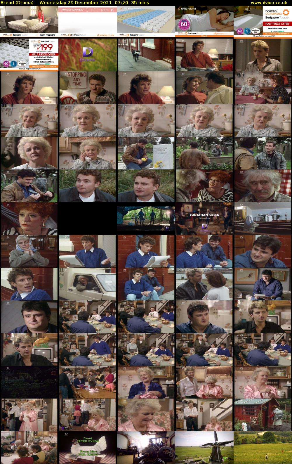 Bread (Drama) Wednesday 29 December 2021 07:20 - 07:55
