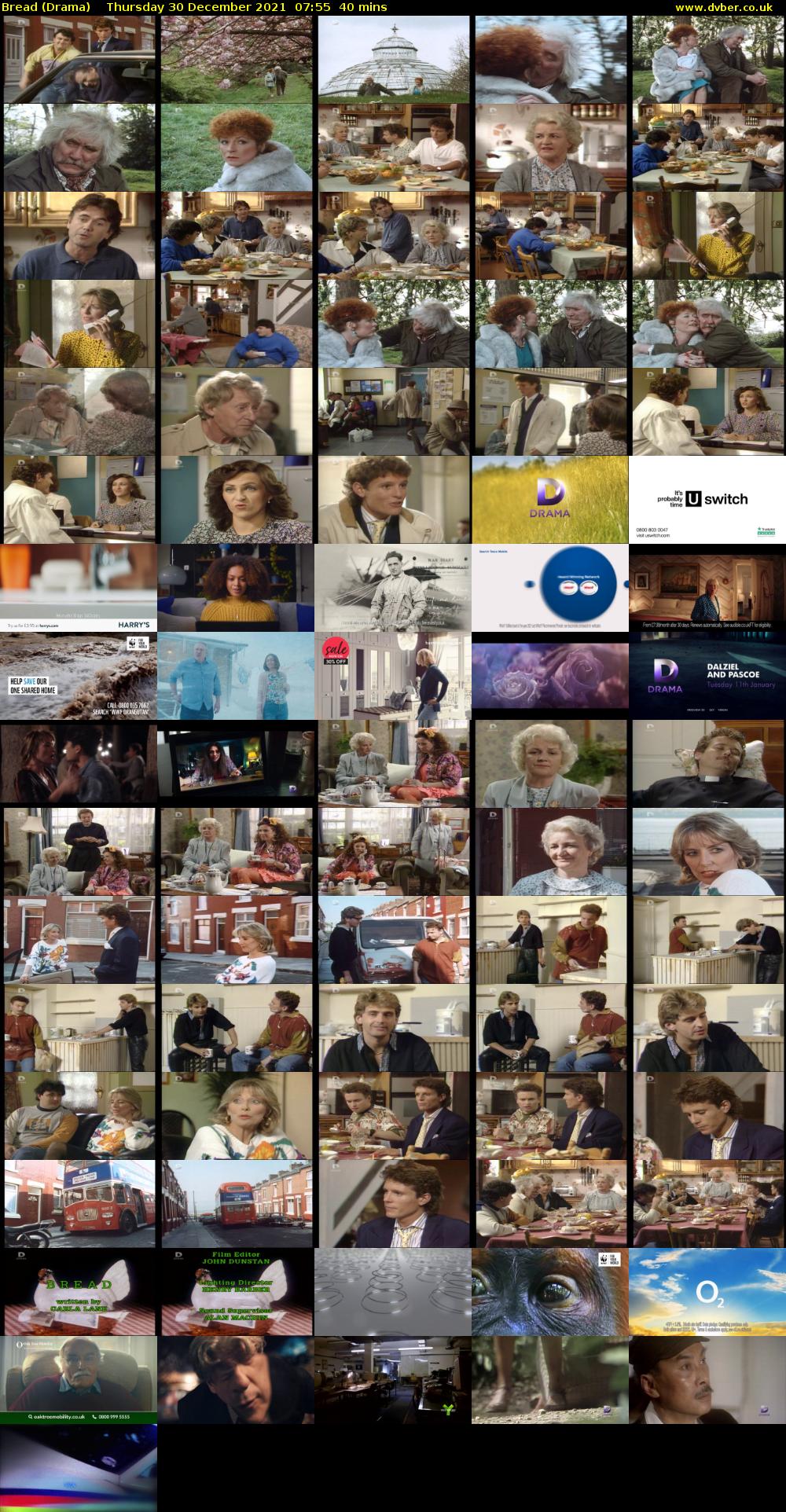 Bread (Drama) Thursday 30 December 2021 07:55 - 08:35
